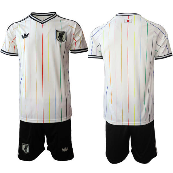 Mens Japan National Team Soccer White Away 2026 FIFA World Cup Jersey Kit