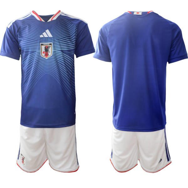 Mens Japan National Team Soccer Home Blue 2026 FIFA World Cup Jersey Kit