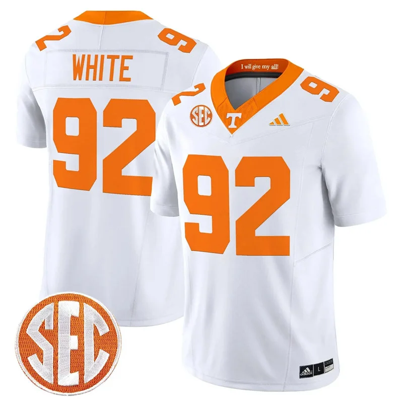 Tennessee Volunteers #92 Reggie White 2026 Adidas White Football Game Jersey