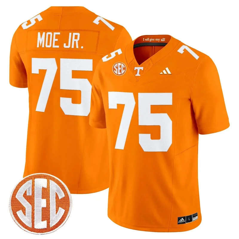  Tennessee Volunteers #15 George MacIntyre 2026 Adidas Orange Football Game Jersey