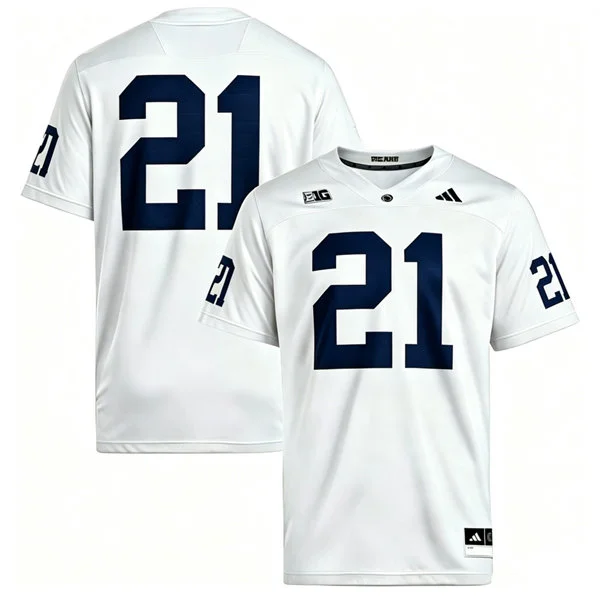 Penn State Nittany Lions #21 Carson Hansen 2026 Adidas White Football Game Jersey