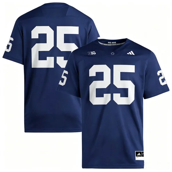 Penn State Nittany Lions #25 Quinton Martin Jr.  2026 Adidas Navy Football Game Jersey 