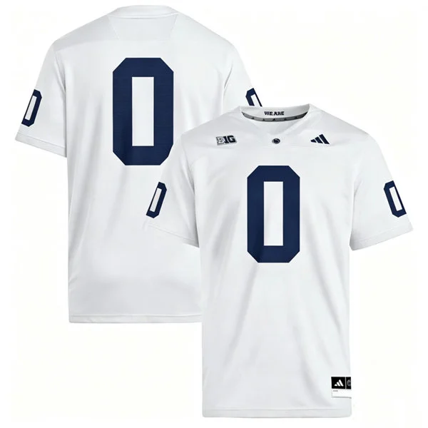 Penn State Nittany Lions #0 Chase Sowell 2026 Adidas White Football Game Jersey
