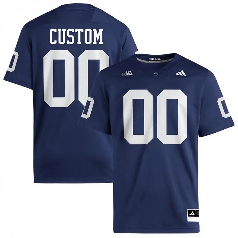 Penn State Nittany Lions Custom 2026 Adidas Navy Football Jersey
