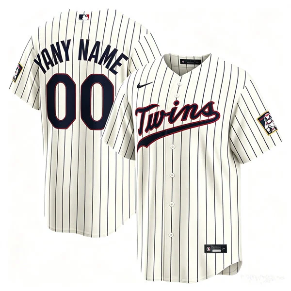 Minnesota Twins Customm Cream Nike 2026 Field of Dreams Stadium Jersey