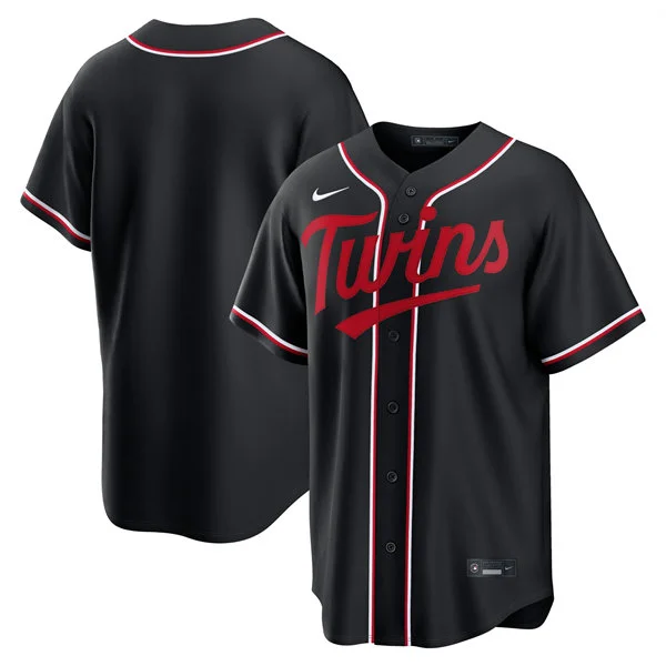 Minnesota Twins Custom 2026 Blackout Fashion Limited Jersey