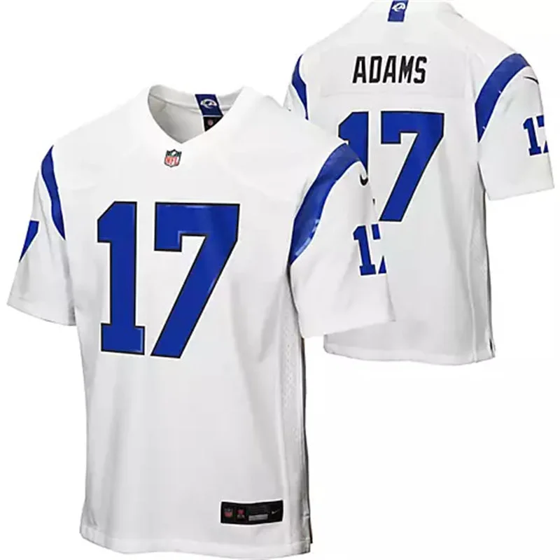 Youth Los Angeles Rams #17 Davante Adams Nike Fearsome White Limited Jersey