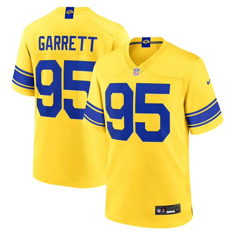 Youth Los Angeles Rams #95 Myles Garrett 2026 Nike Classic Sol Limited Jersey