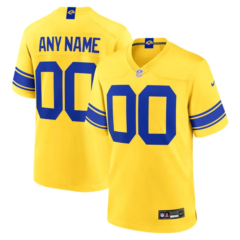 Los Angeles Rams Custom 2026 Nike Classic Sol Vapor F.U.S.E. Limited Jersey