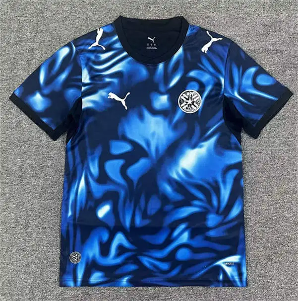 Mens Paraguay Soccer Blank Navy Away 2026 FIFA World Cup Team Jersey