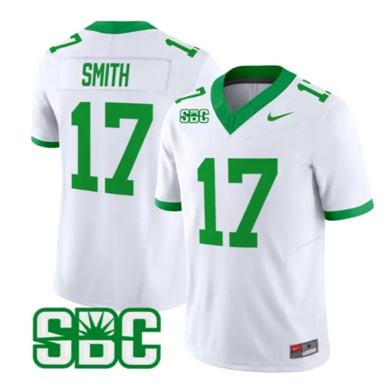Marshall Thundering Herd #17 Daytione Smith White The 75 Retro Football Jersey