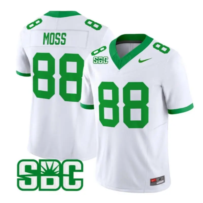 Marshall Thundering Herd #88 Randy Moss White The 75 Retro Football Jersey