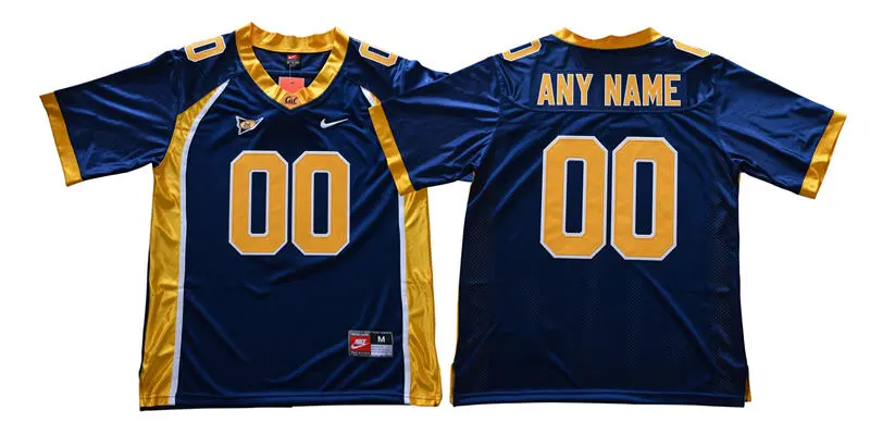 California Golden Bears Custom 2004 PAC10 Navy Football Retro Jersey