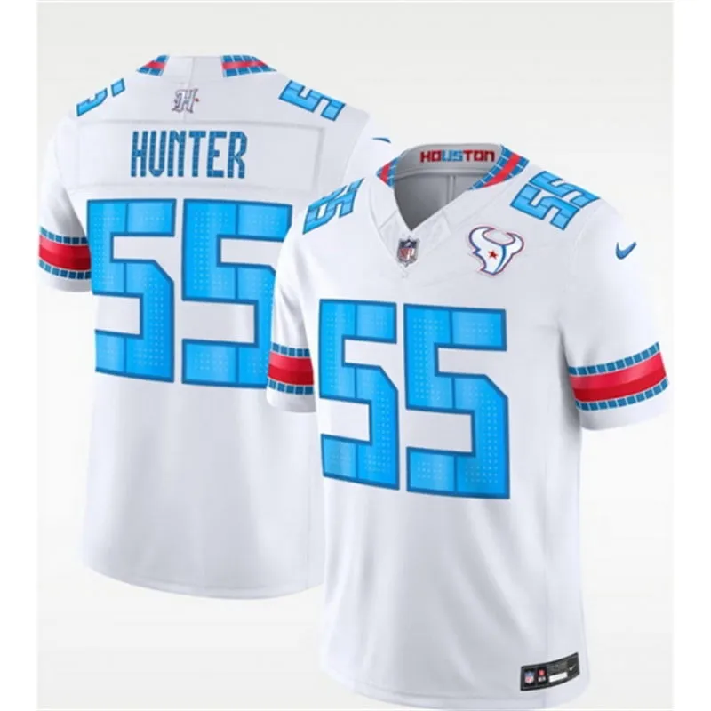 Men's Houston Texans #55 Danielle Hunter White 2026 F.U.S.E Rivalries Collection Limited Jersey