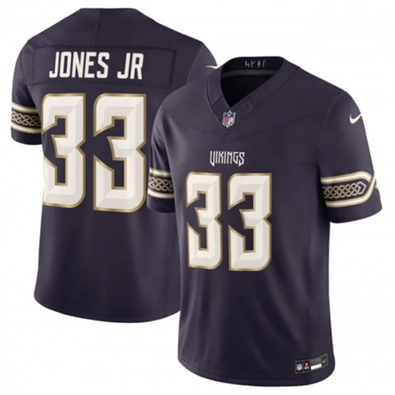 Men's Minnesota Vikings #33 Aaron Jones Purple 2026 F. U. S. E. Rivalries Collection Limited Jersey