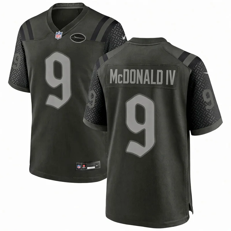 Men's New York Jets #9 Will McDonald IV Gotham Green Rivalries Collection Limited Jersey