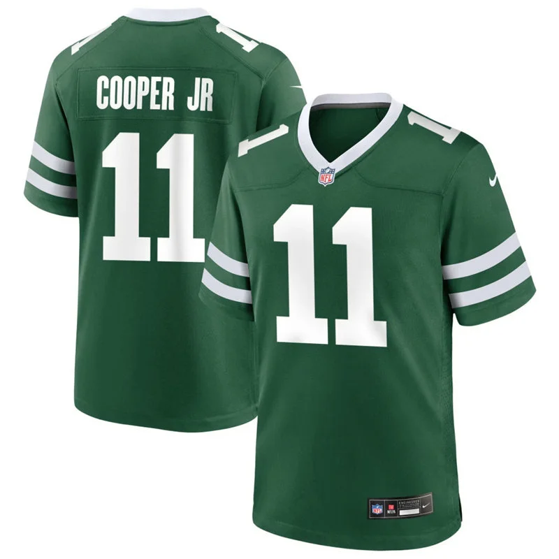 Men's New York Jets #11 Omar Cooper Jr. Nike Green Vapor Legacy F.U.S.E. Limited Jersey