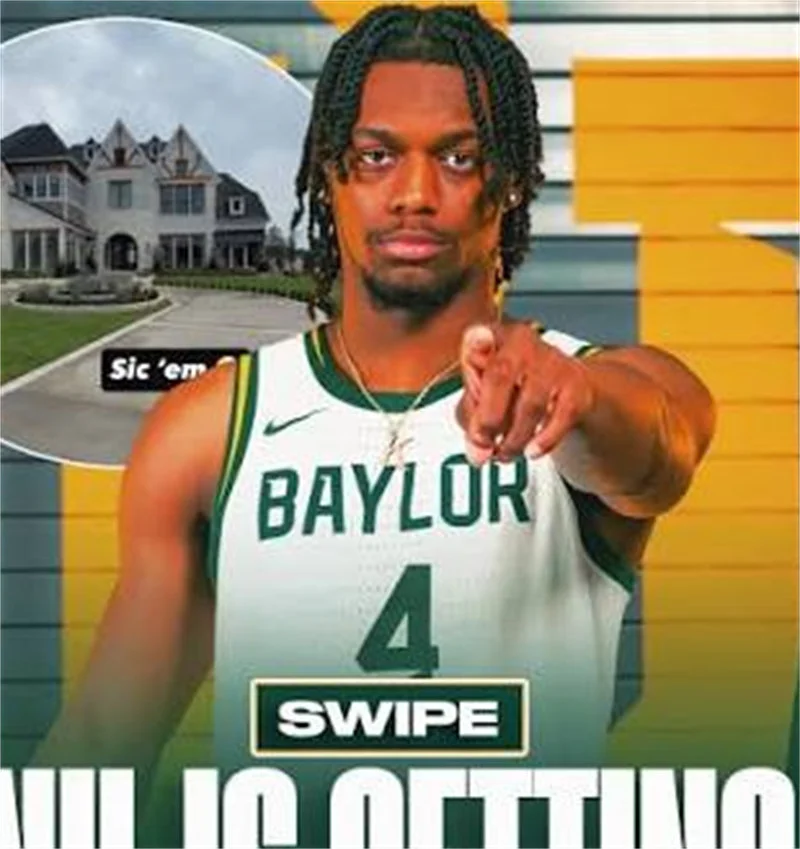 Baylor Bears #4 Kayden Mingo 2026 White Basketball Game Jersey