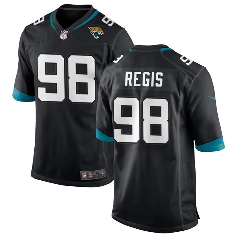 Mens Jacksonville Jaguars #98 Albert Regis Nike Black Vapor F.U.S.E. Limited Jersey