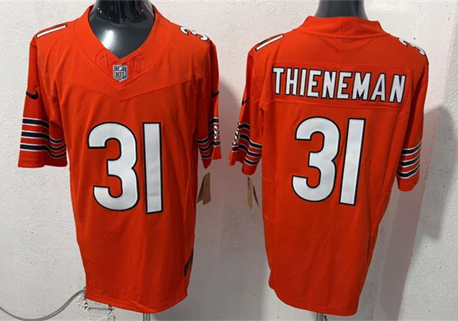 Mens Chicago Bears #31 Dillon Thieneman Nike Navy Orange F.U.S.E. Limited Jersey