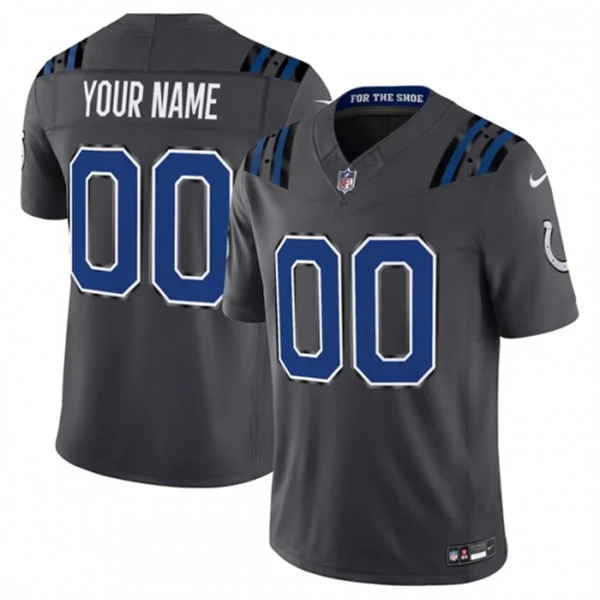 Indianapolis Colts Custom Anthracite 2026 F.U.S.E Rivalries Collection Limited Jersey