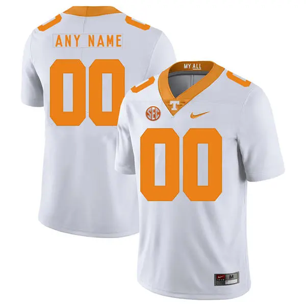 Tennessee Volunteers Custom Nike 2022 White F.U.S.E. Limited Football Jersey