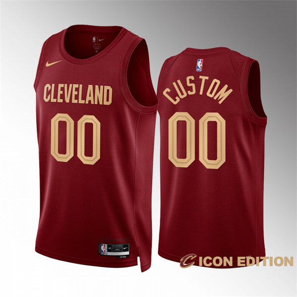 Cleveland Cavaliers Custom Nike 2026 Maroon Icon Edition Jersey