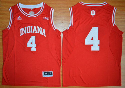 Men's Indiana Hoosiers #4 Victor Oladipo Adidas Red College Basketball Alumni Jerseys Men's Indiana Hoosiers #4 Victor Oladipo Adidas Red College Basketball Alumni Jerseys