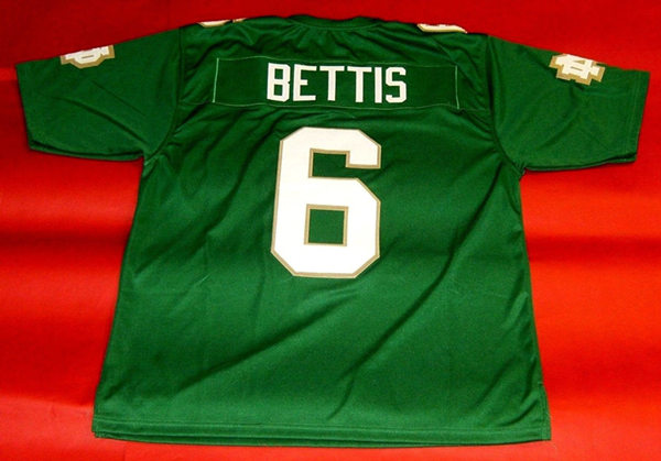 Mens Notre Dame Fighting Irish #6 JEROME BETTIS Adidas Green Throwback Jersey Mens Notre Dame Fighting Irish #6 JEROME BETTIS Adidas Green Throwback Jersey