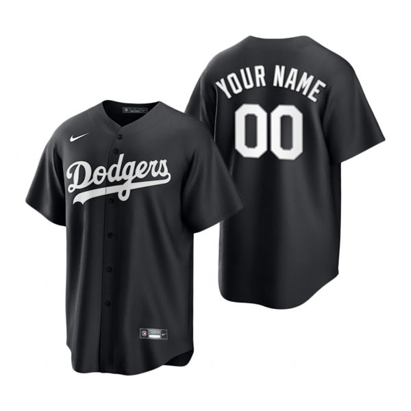 Los Angeles Dodgers Custom Nike Black Fashion Jersey