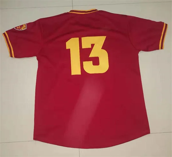 Men's Arizona State Sun Devils #13 Austin Barnes Adidas Maroon Sun Devils Pullover Baseball Jersey Men's Arizona State Sun Devils #13 Austin Barnes Adidas Maroon Sun Devils Pullover Baseball Jersey