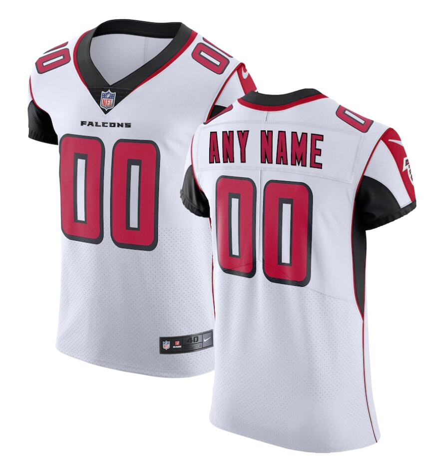 Mens Nike Atlanta Falcons Customized Nike 2020 White Vapor Untouchable Jersey