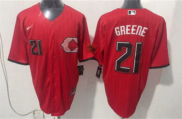 Men's Cincinnati Reds #21 Hunter Greene Nike 2026 All-Red City Connect Limited Jersey