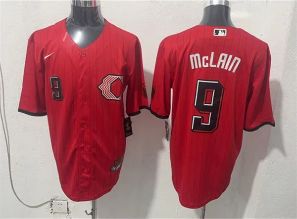 Men's Cincinnati Reds #9 Matt McLain Nike 2026 All-Red City Connect Limited Jersey