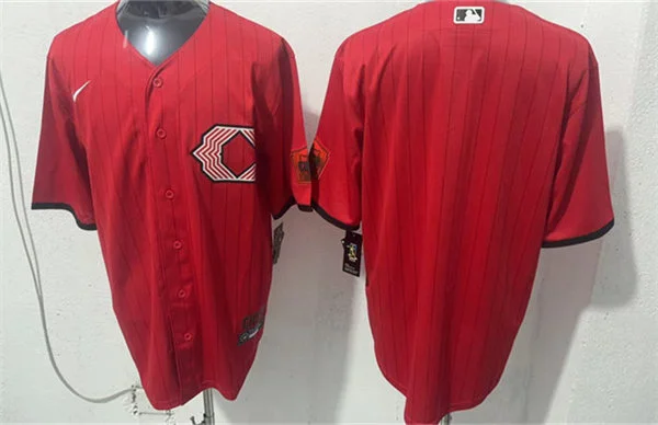 Mens Cincinnati Reds Blank Nike 2026 All-Red City Connect Team Jersey