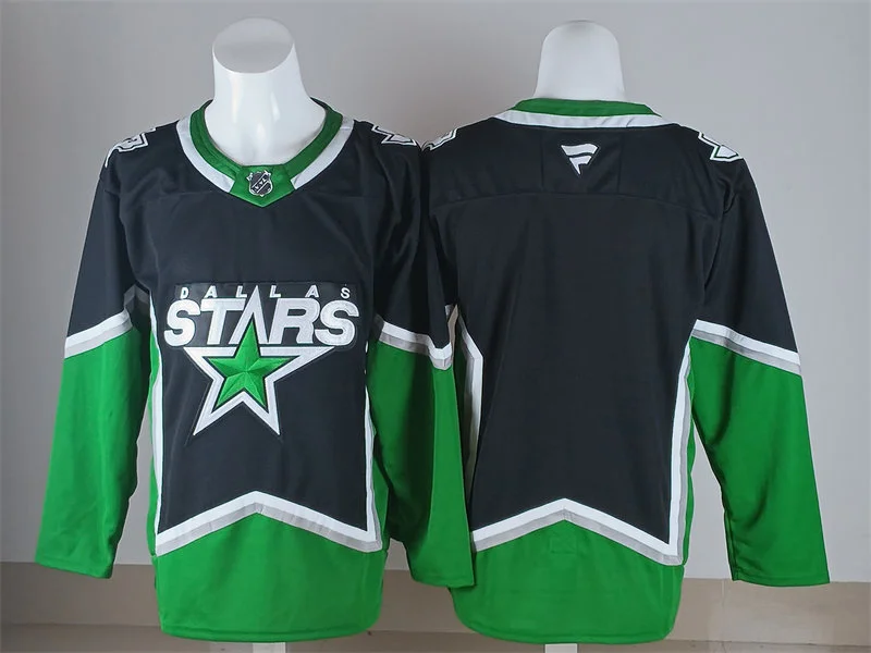 Men's Dallas Stars Blank 99 Cup Champs Throwback Jersey Black