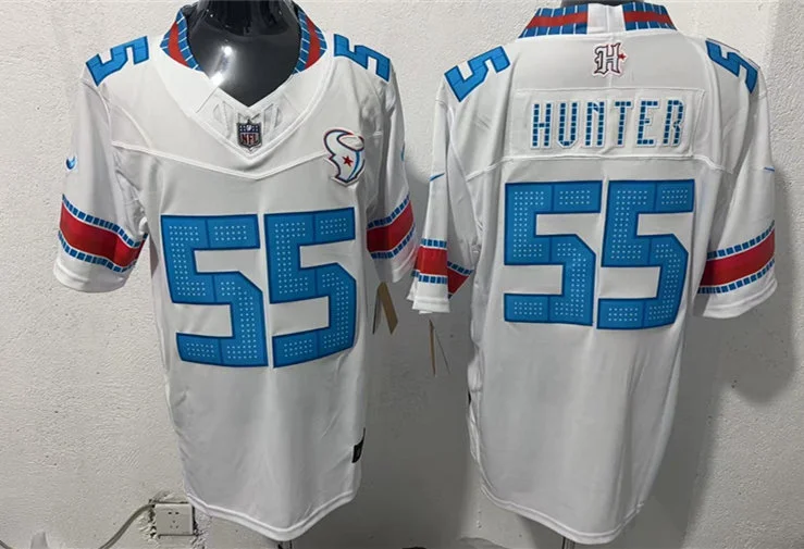 Men's Houston Texans #55 Danielle Hunter White 2026 F.U.S.E Rivalries Collection Limited Jersey