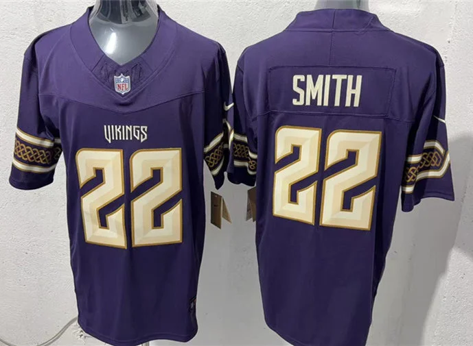 Men's Minnesota Vikings #22 Harrison Smith Purple 2026 F. U. S. E. Rivalries Collection Limited Jersey