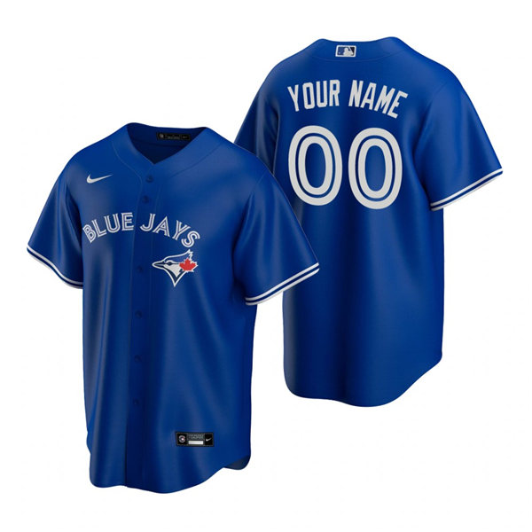 Toronto Blue Jays Custom Nike Royal Alternate Limited Jersey