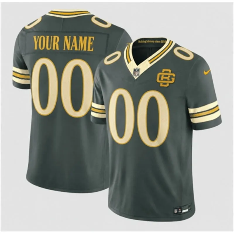 Mens Green Bay Packers Custom Green 2026 F.U.S.E. Rivalries Collection Limited Jersey
