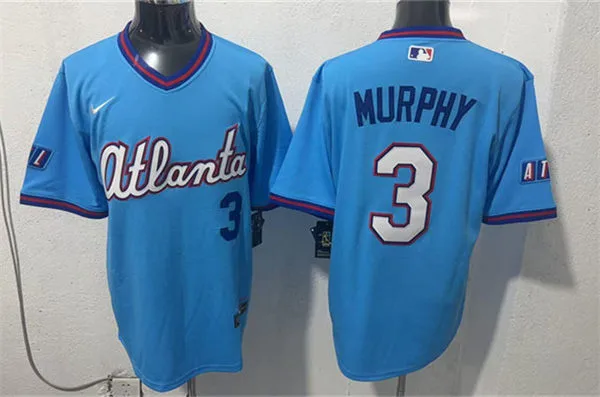 Mens Atlanta Braves Retired Player #3 Dale Murphy 2026 Blue City Connect 2.0 Limited Jersey