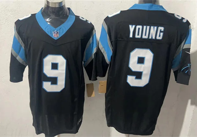 Mens Carolina Panthers #9 Bryce Young Nike Black Vapor F.U.S.E. Limited Jersey