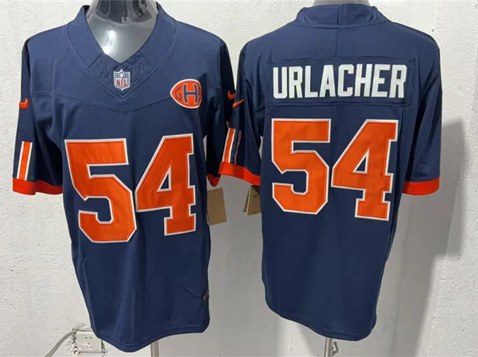 Mens Chicago Bears Retired Player #54 Brian Urlacher Navy 2026 F.U.S.E Rivalries Collection Limited Jersey