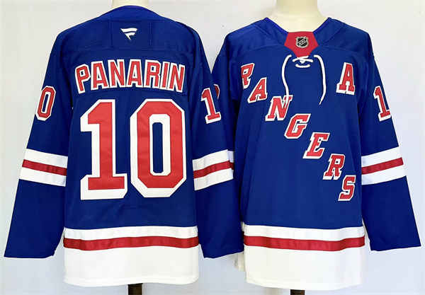 Womens New York Rangers #10 Artemi Panarin Fanatics Royal Home Primegreen Player Jersey