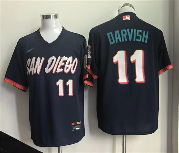 Mens San Diego Padres #11 Yu Darvish Nike 2026 Obsidian City Connect Limited Jersey