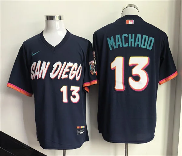 Mens San Diego Padres #13 Manny Machado Nike 2026 Obsidian City Connect Limited Jersey