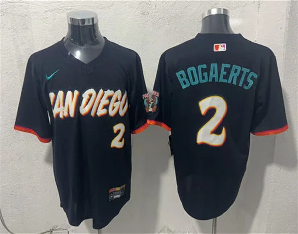 Mens San Diego Padres #2 Xander Bogaerts Nike 2026 Obsidian City Connect Limited Jersey