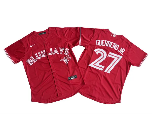Mens Toronto Blue Jays #27 Vladimir Guerrero Jr. Nike Red Alternate Limited Jersey