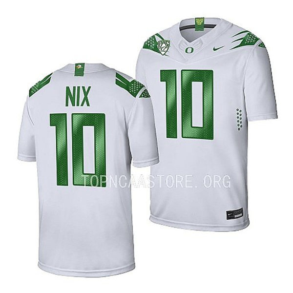 Mens Youth Oregon Ducks #10 Bo Nix Nike 2021 White College Football Game Jersey Mens Youth Oregon Ducks #10 Bo Nix Nike 2021 White College Football Game Jersey