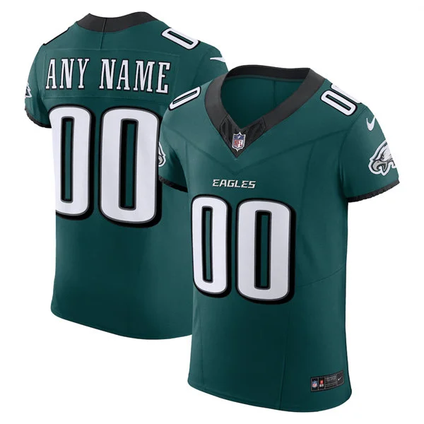 Philadelphia Eagles Custom Nike Midnight Green F.U.S.E. Vapor Limited Jersey